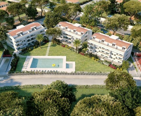 APPARTEMENTS « BLAU » PISCINE, JARDIN, PISTE DE PADEL, JEUX D&rsquo;ENFANTS, PLACE DE PARKING ET CELLIER